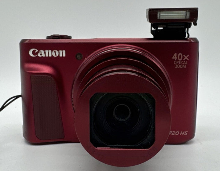 Canon PowerShot SX720 HS Digital 20.3MP Camera Bundle- Red - Read Description
