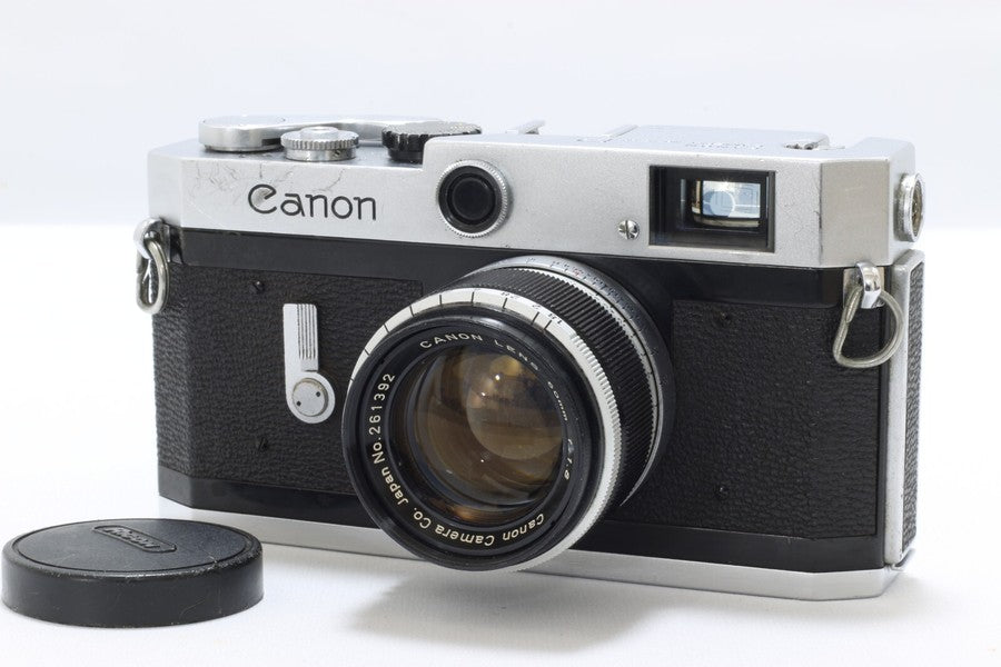Canon P Rangefinder Film Camera w/ 50mm f/1.8 Excellent +++++ CLA'd