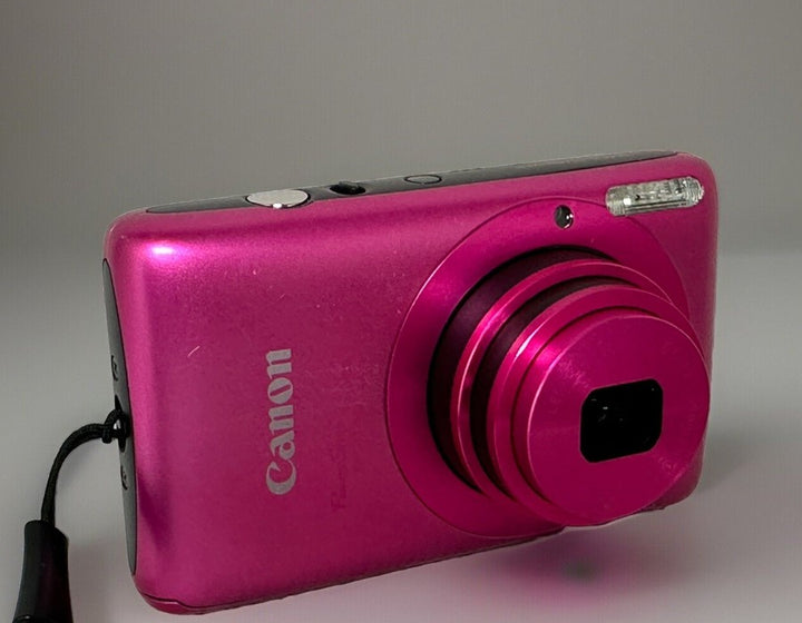 Canon PowerShot SD 1400 IS Digital ELPH Camera Pink w Box Charger TESTED